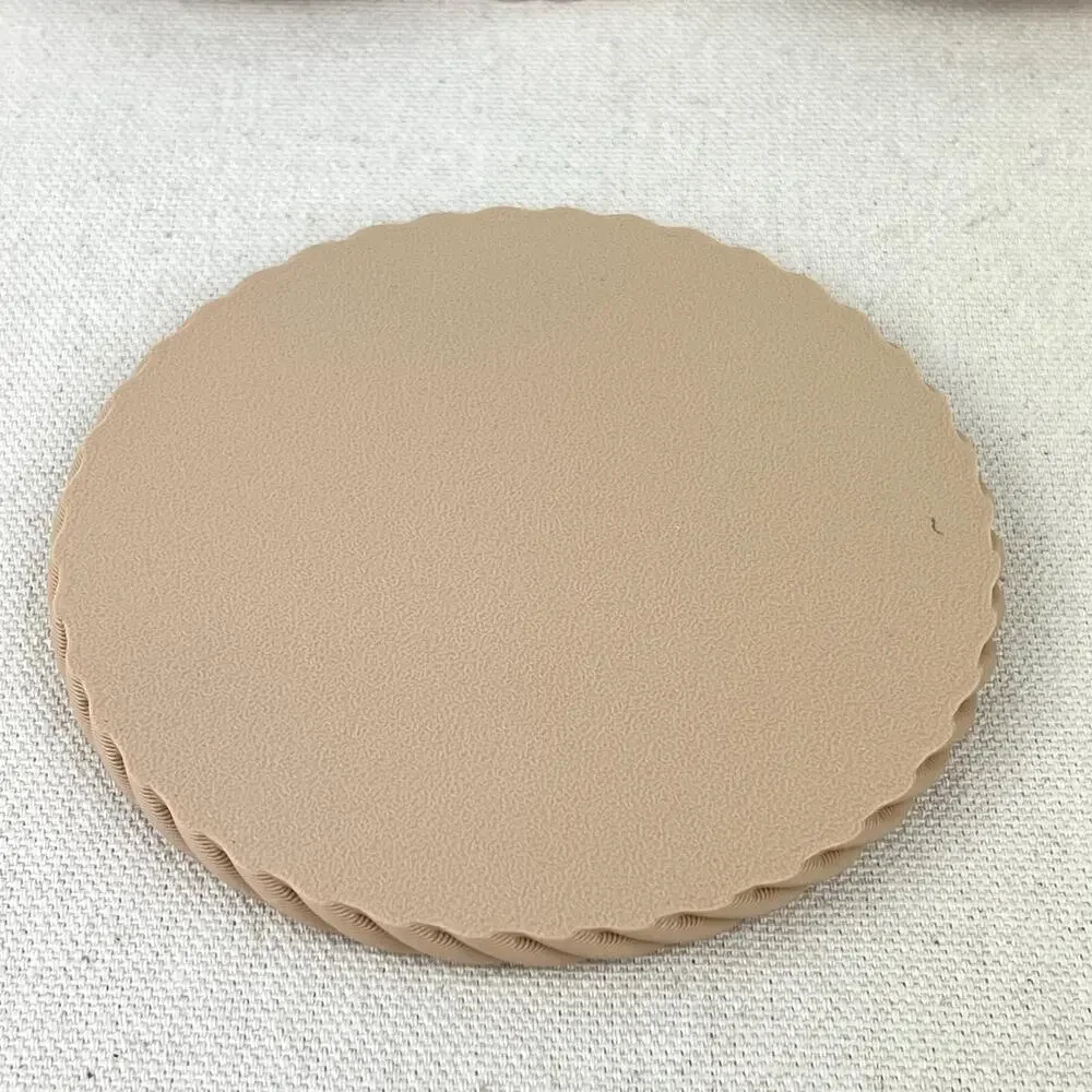 Woven Coaster Set, Modern Coasters with Holder, Drink Coasters, Set of 6 - Picture 6 of 10